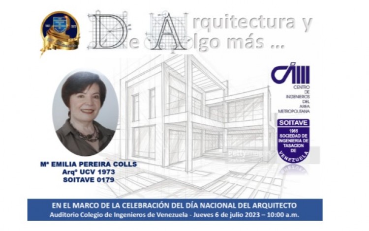 Charla: “De Arquitectura y Algo Más” - Celebración del DÍA NACIONAL DEL ARQUITECTO